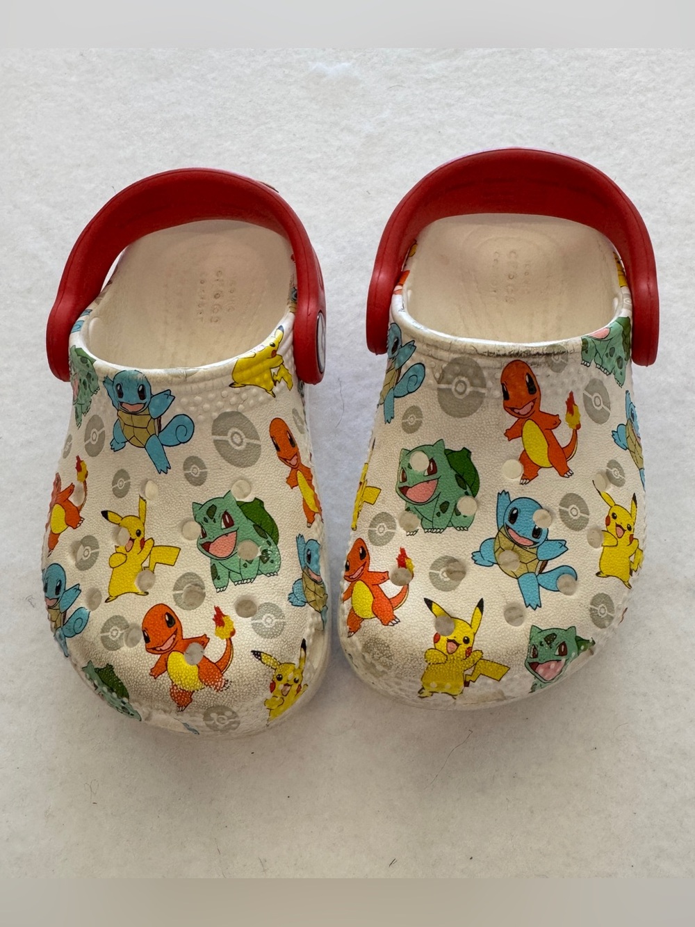Crocs Pokemon Pikachu Classic Kids Child Clog Size 6 Unisex